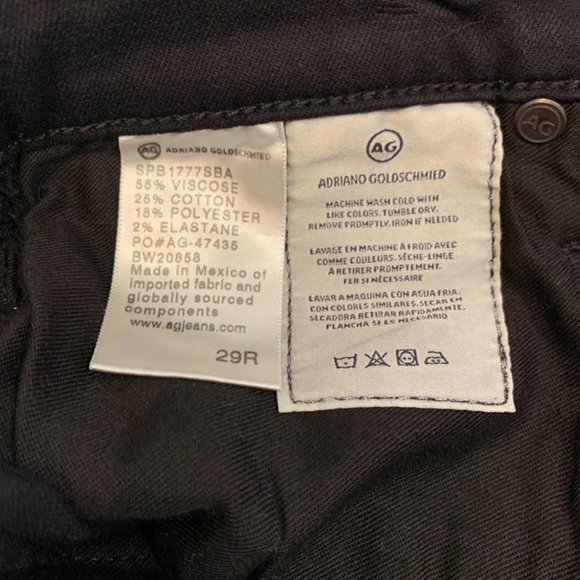 AG Basic Black Skinny Jeans - Picture 5 of 5